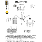 Потолочная люстра Omnilux Pavarolo OML-67717-05