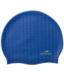 Шапочка для плавания Twist Blue, силикон