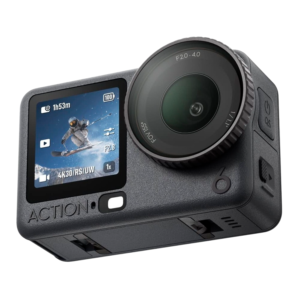 Экшн-камера DJI Osmo Action 6 Adventure Combo, Black (Черный)