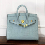 Сумка Hermes из кожи крокодила 25 см