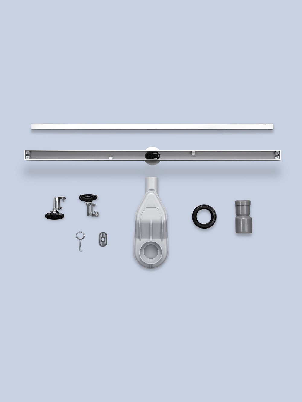 Душевой трап под плитку AltroBagno Supremo 071233 Ni (80)