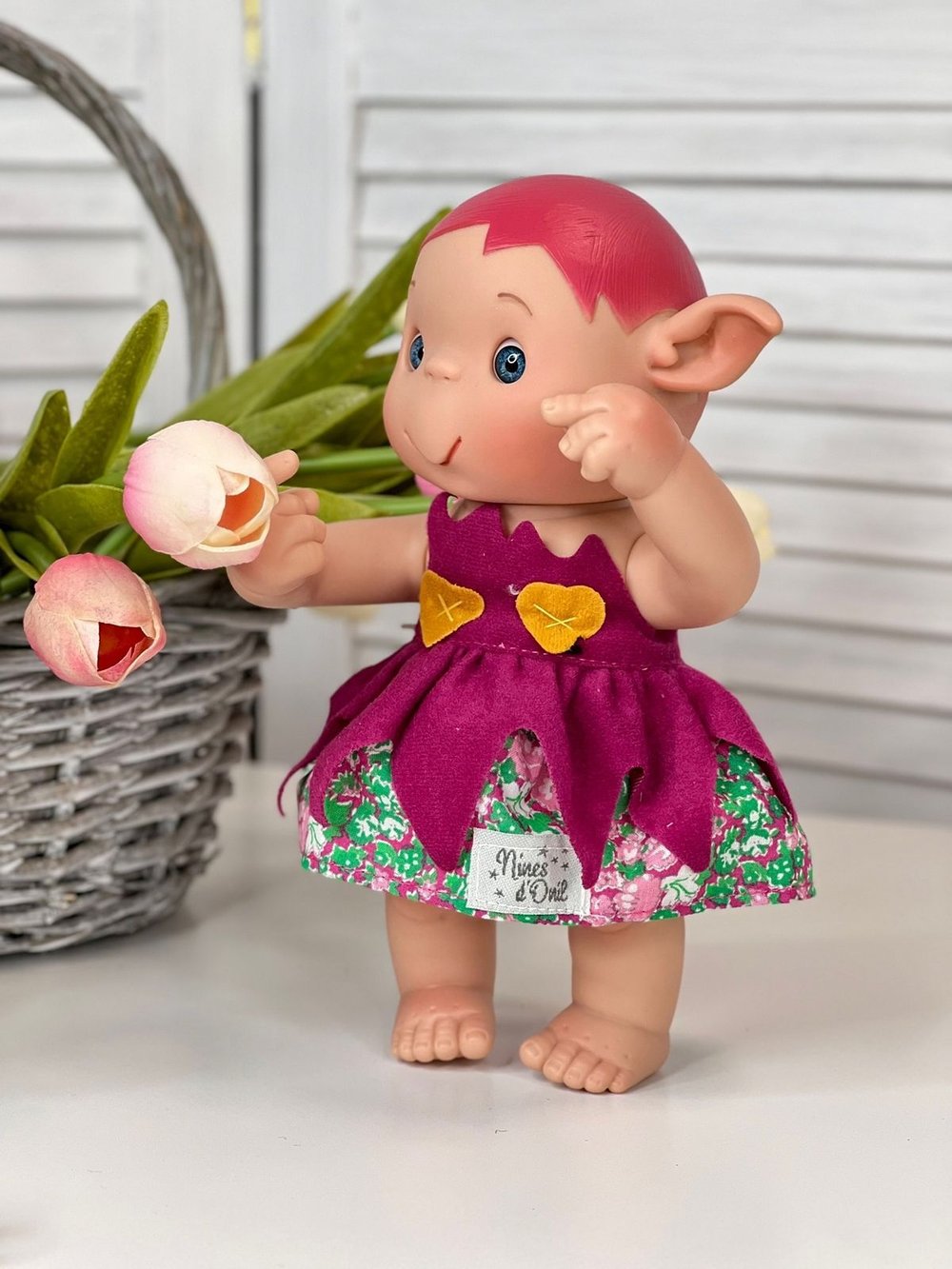 Пупс Nines 24см Duendys Niebla (N0374A17)