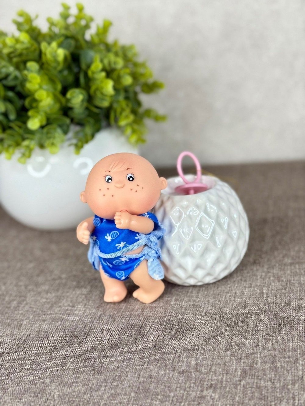 Пупс BERJUAN виниловый 12см Mini Gorditos (170A3)