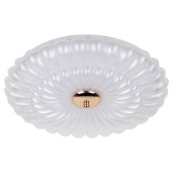 Светильник потолочный светодиодный ЭРА Классик без ДУ SPB-6 Chester 48W-5K WH+GD 5000К белый/золото | Светильники SPB-6 без ДУ