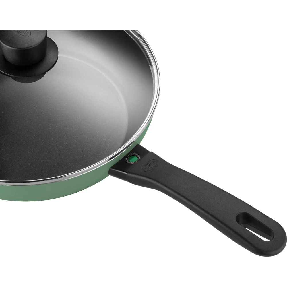 Ballarini Сотейник Caprera 28 см с крышкой зеленый