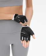 Перчатки для фитнеса WG-202, черный/белый