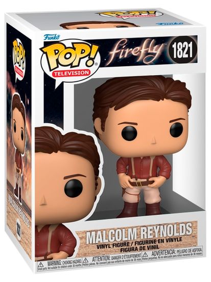 Фигурка Funko POP! TV Firefly S2 Malcolm Reynolds (1821) 87822 / Фигурка Фанко ПОП! по мотивам сериала "Светлячок", Малькольм Рейнольдс