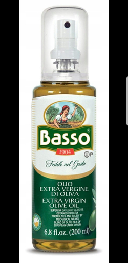 Оливковое масло СПРЕЙ BASSO Extra Virgin 200 мл Италия