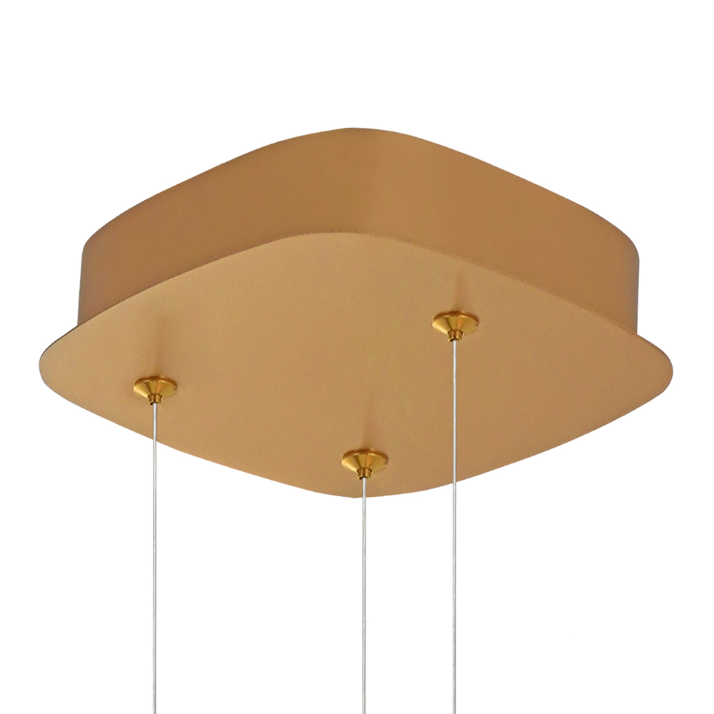 749223 Люстра SATURNO LED 70W 3150LM ЗОЛОТО 3000K IP20