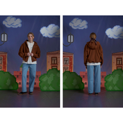 Худи Called a Garment Voyageur St Zip "Bear Brown"