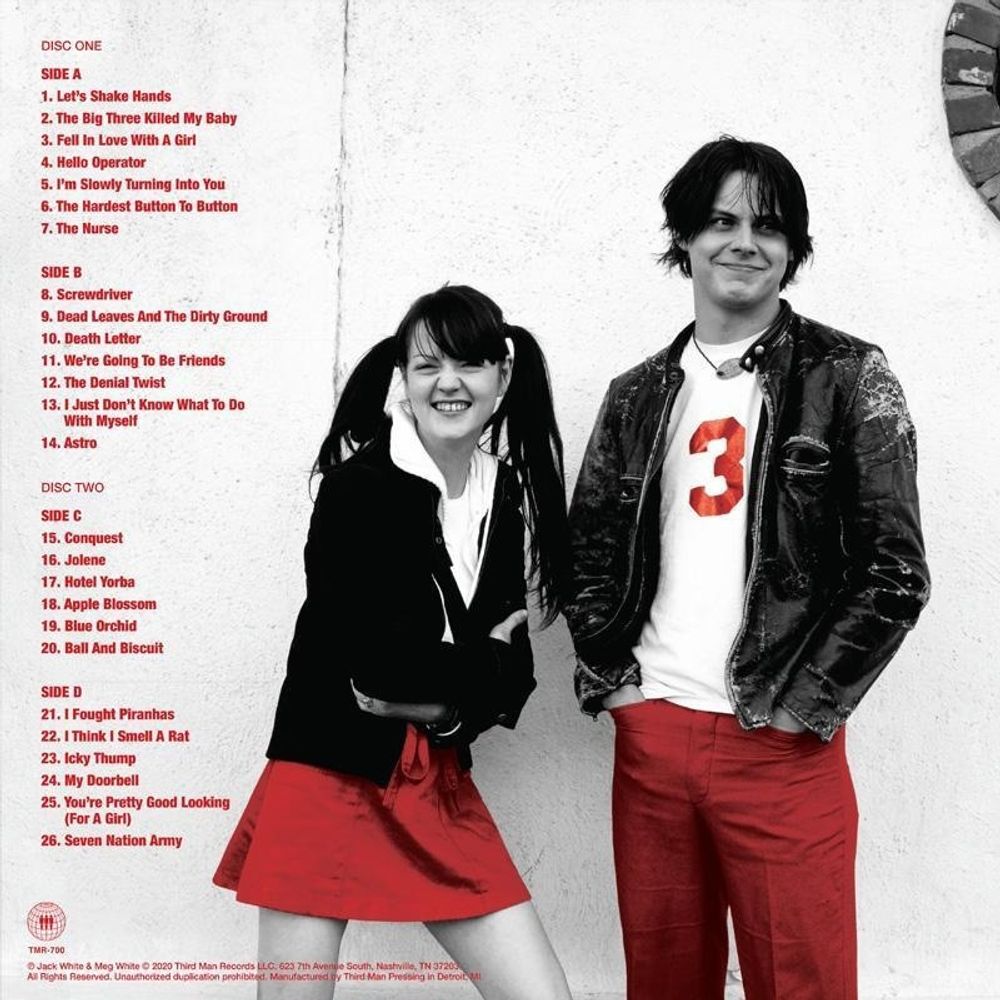 Виниловая Пластинка THE WHITE STRIPES GREATEST HITS