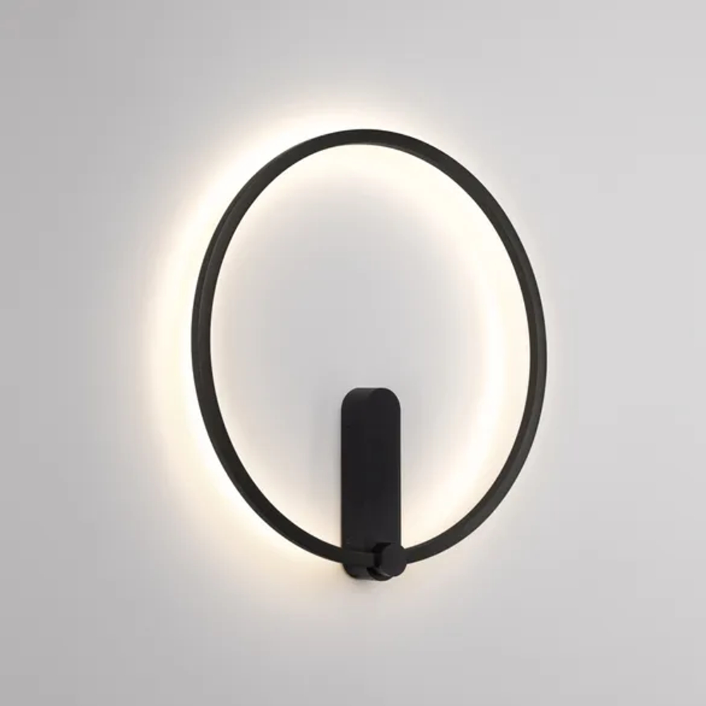Светильник SP-VINCI-RING-R400-13W Day4000 (BK, 110 deg, 230V) (Arlight, IP20 Металл, 3 года) 037063