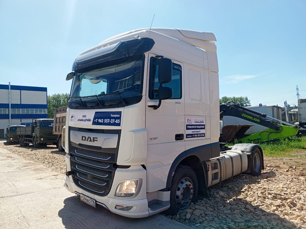 DAF XF 4x2 Седельный тягач XF 480 FT (Дизельный, 12,9 л, 483 л.с., АТ)