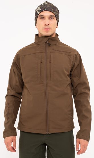 Жакет "RIDGE" ( SoftShell/коричневый)