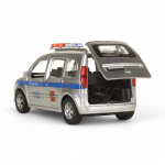 Модель ин. мет. "Renault Kangoo. Полиция" 12см, двери, баг, коробка KANGOO-P (Технопарк)