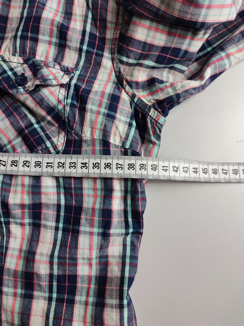 Рубашка Oodji в клетку 40 размер