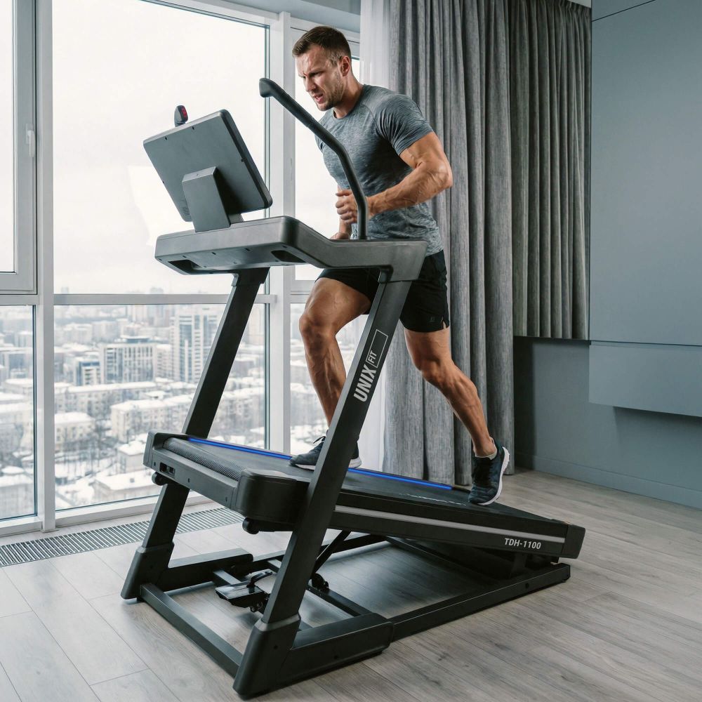 Беговая дорожка UNIX Fit H-1100 (наклон 44 уровня)