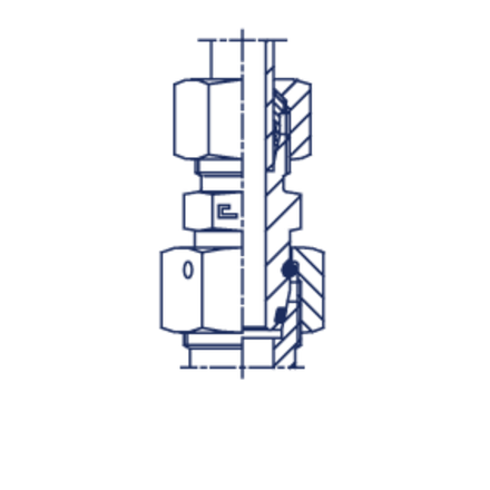 Соединение PNF DS16 М36х2 B4 (в сборе) CAST