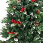 Ёлка искусственная с шишкамии и ягодами (1,8м) Universal