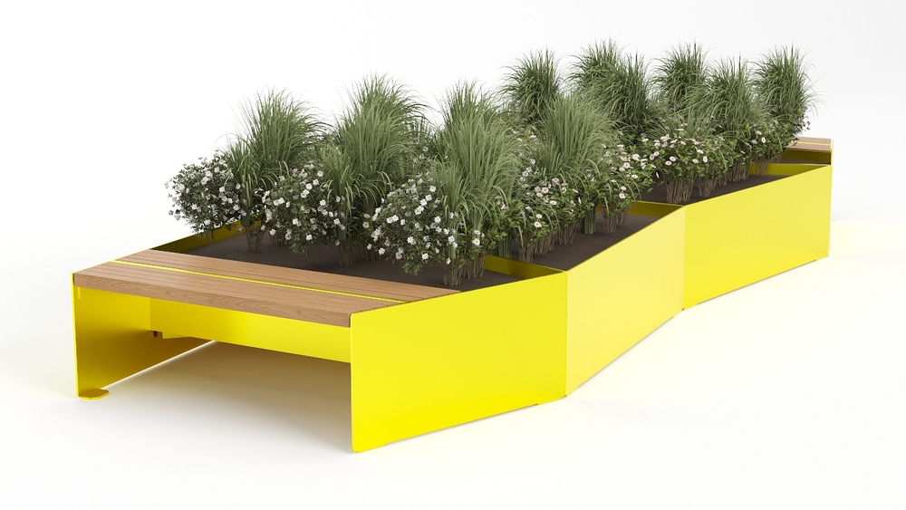 Скамья-вазон Модуль 2 SK00343