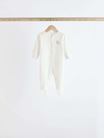 Комбинезон / Cлип для малышей Next K79-432, 7 шт., Молочный, Белый, Розовый