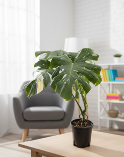 Монстера восхитительная Gold back