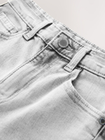 Джинсы стрейч для мальчика Next AC6-966, Светло-серый