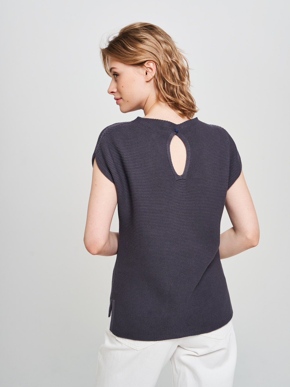 Джемпер "капля" графит