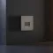 Накладка для розетки TV+RJ45 кат. 6, S70 (капучино)