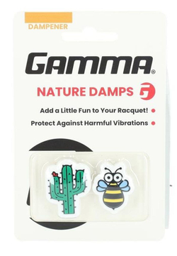 Виброгаситель Gamma Nature Dampeners 2P - cactus/bee