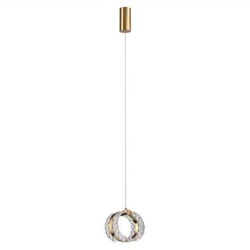 5030/8L L-VISION ODL24 573 античн.бронза/металл/акрил Подвес LED 8W 4000K 423лм MIRAGE