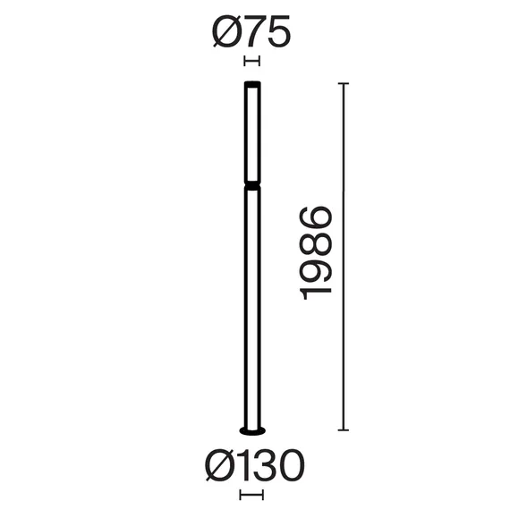 Ландшафтный светильник Свет / Lit 3000K 20Вт IP 65 Outdoor o593fl-l20br3k