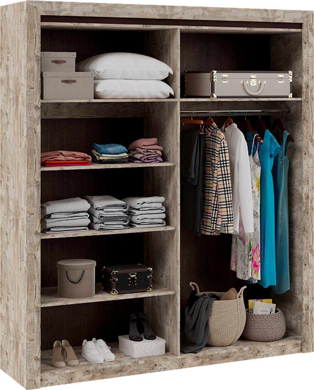 Хилтон Шкаф 4-х ств (540)