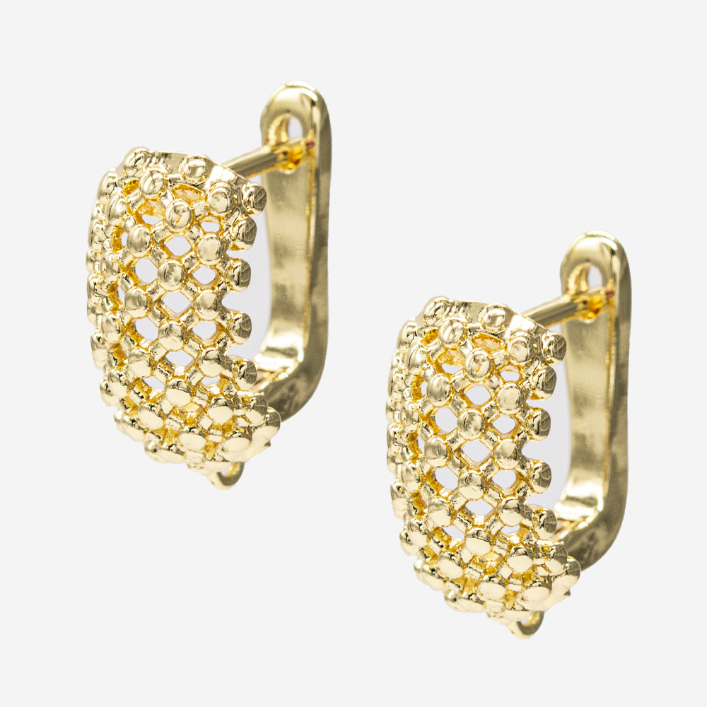 Швензы "Filet", 16,5мм, позолота