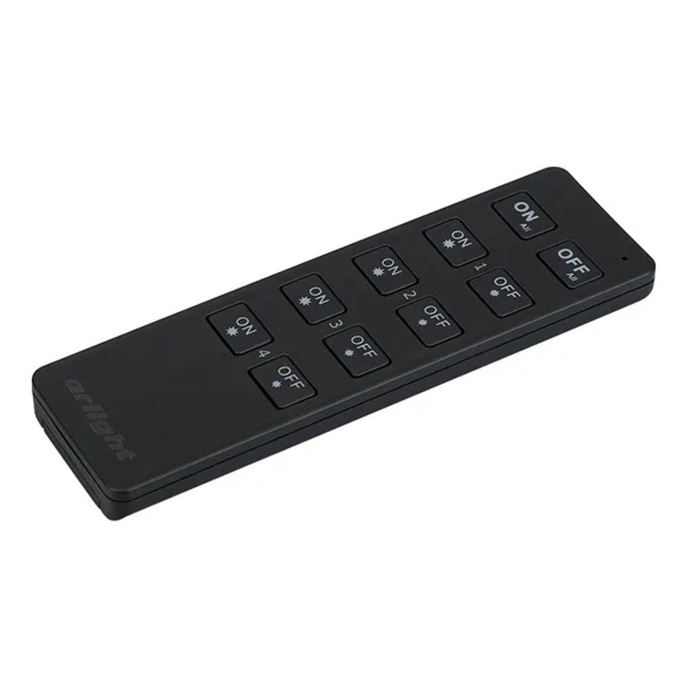 Пульт SMART-R7-DIM (4 зоны, 2.4G) (Arlight, IP20 Пластик, 5 лет) 023028
