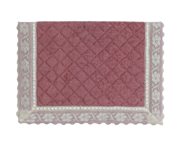 Коврик для ванной 50х70 Old Florence Buratto розовый