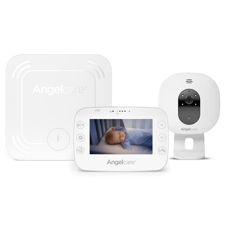 Беспроводной монитор движения и видеоняня Angelcare AC327 - 4,3'' LCD дисплей, белый