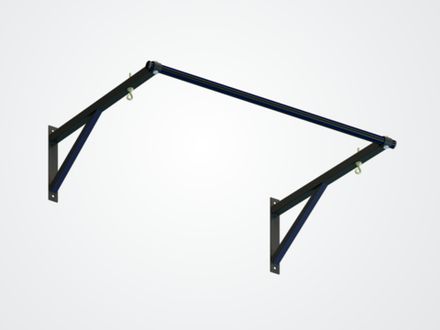 Турник настенный Спектр 1 цв. белый Черный (матовый)