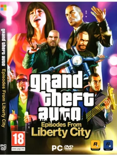 Grand Theft Auto: Liberty City, игра для ПК на DVD