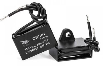 Пусковой конденсатор 5мкФ 450в гибкие выводы / CBB61 TITAN