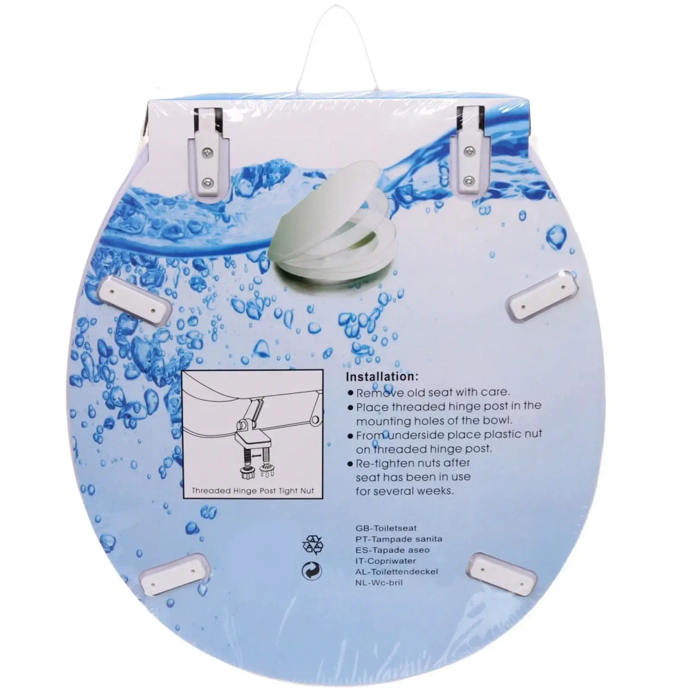 Сиденье для унитаза 36х42"Бабочки»