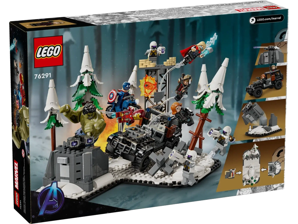 Конструктор LEGO Marvel 76291 Мстители в сборе: Эра Альтрона