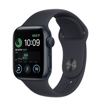 Смарт-часы Apple Watch Series SE (2nd Gen) 40mm (2024), Midnight Aluminum Case with Midnight Sport Band S/M (GPS)