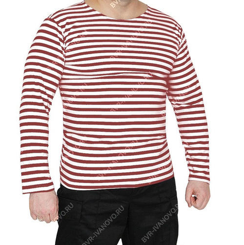 Тельняшка ГОСТ краповая полоса (хлопок)