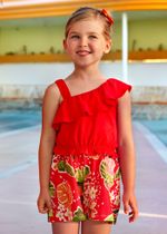 топ с шортами