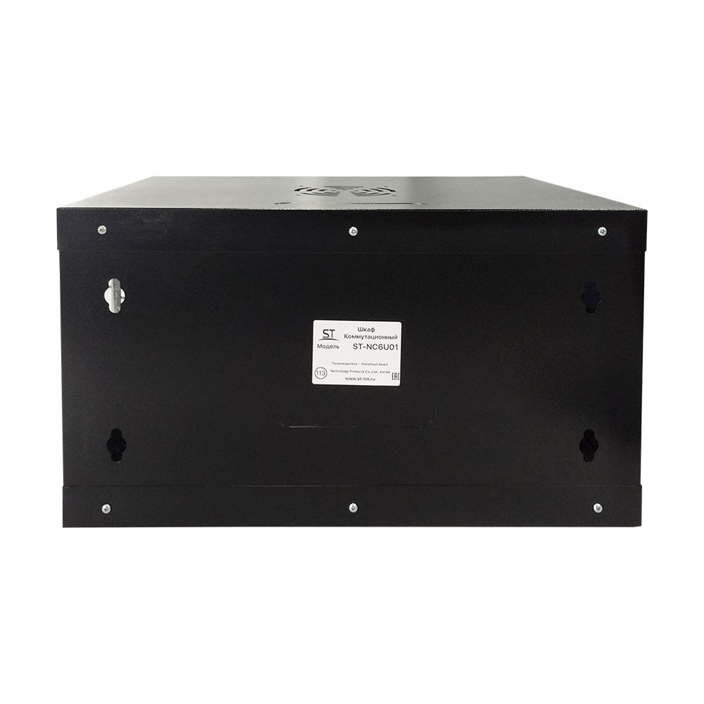 Шкаф настенный 6U ST-NC6U01 черный (V2)