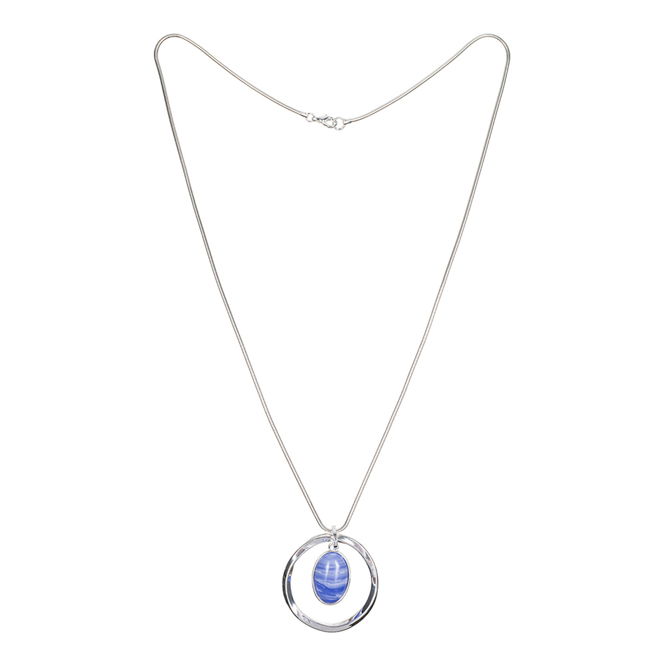 Колье Fiore Luna SAPPHIRINE AGATE LN5141 BL/S