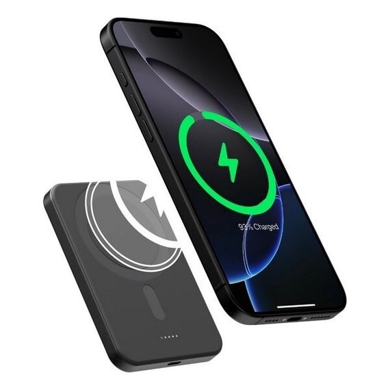 Внешний аккумулятор Pitaka Aramid Fiber Magnetic Power Bank Qi2 5000mAh 15W (PBQ2404) Alien