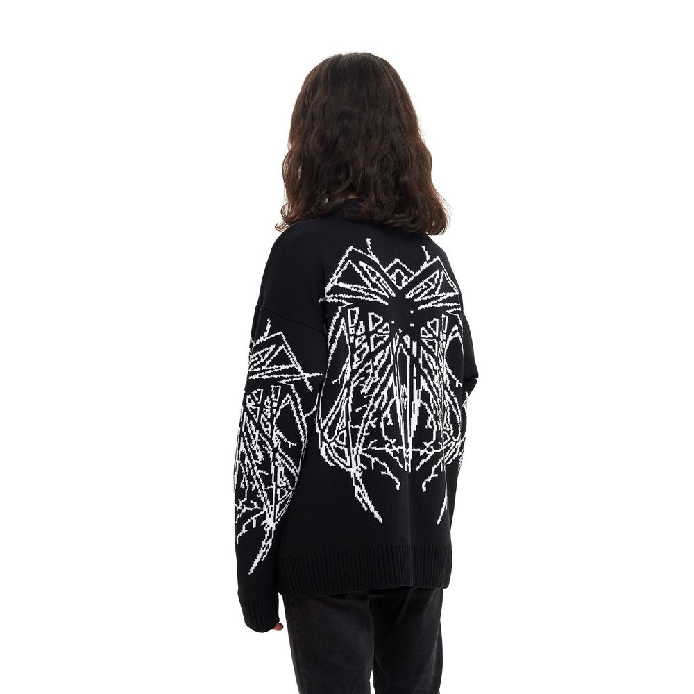 Свитер Волчок Acid черный