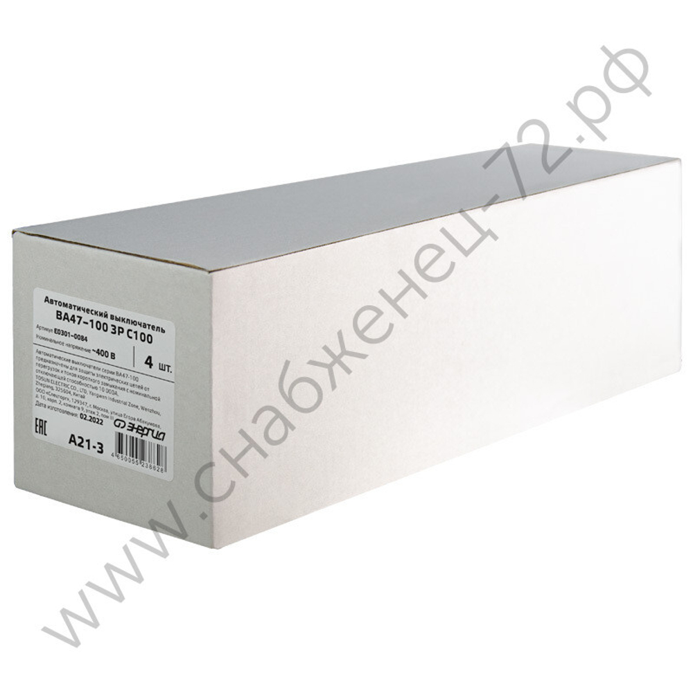 Автоматические выключатели Энергия ВА 47-100
